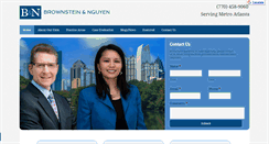 Desktop Screenshot of bnlawatlanta.com